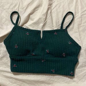 GillyHicks green bralette